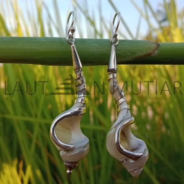 KA-ER020-Raw Shell Earring