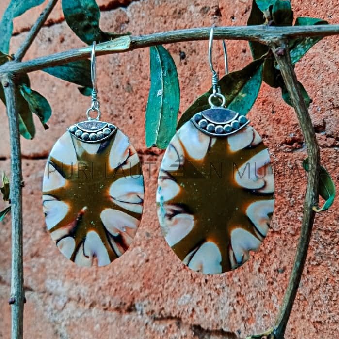 KA-ER006-Oval Random Mosaic Shell