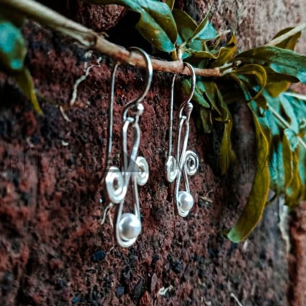 ALM011701-Squigling Wire With Pearl