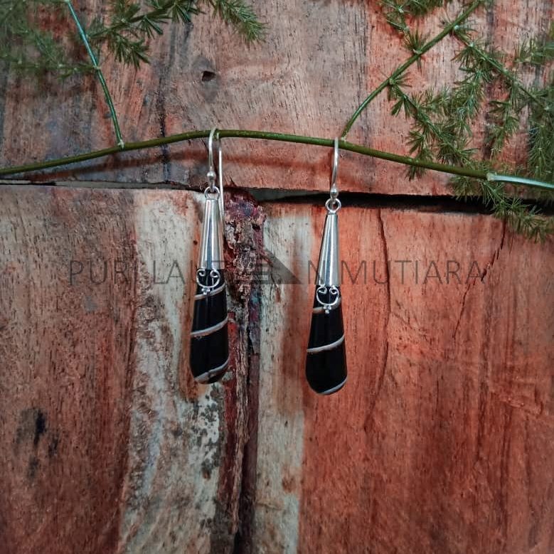 ES0060-Drop Shell Earrings