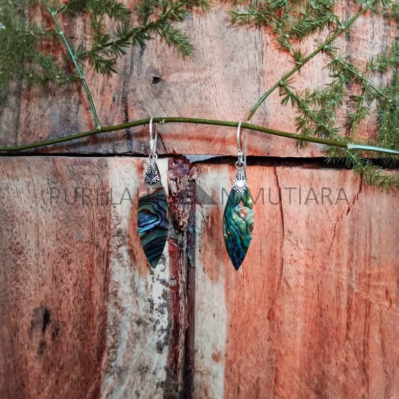 ES0115-Marquise Abalone Earring