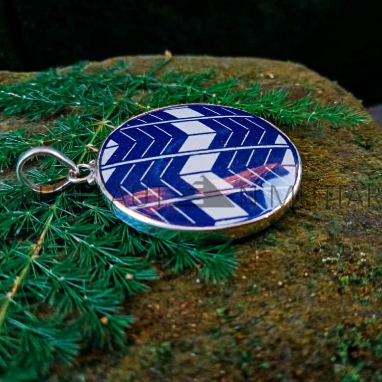 PLPD001-Simple Bezel With Pattern Resin