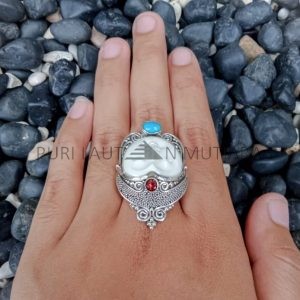 NY-MFR001-Moon Face Ring