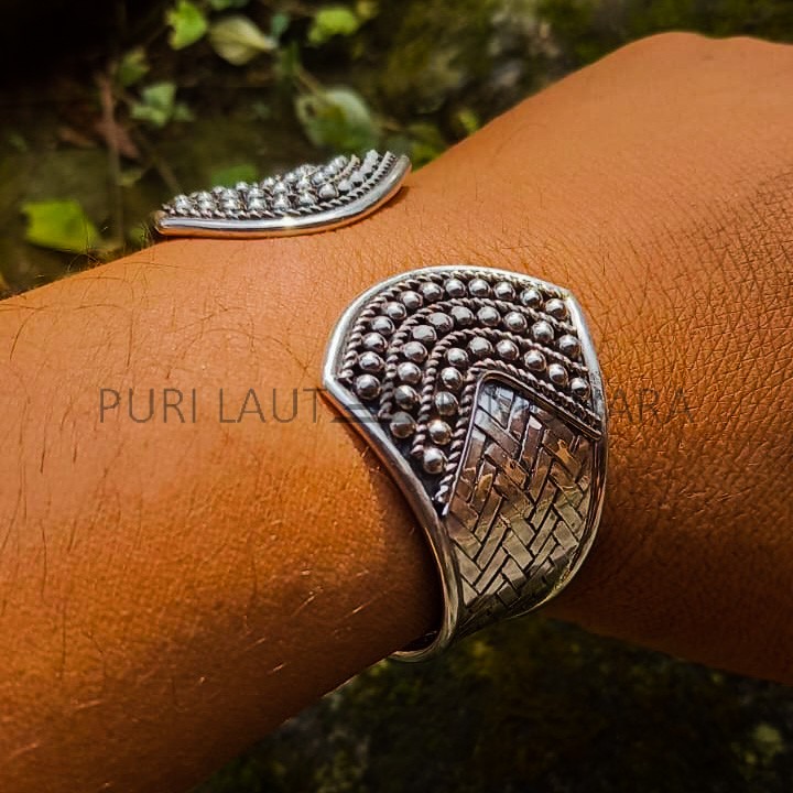 GNW-CFB003 Sterling Silver Cuff Bracelet