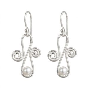 ALM011701-Squigling Wire With Pearl