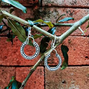 ER19021-Dangling Earrings Armadillo Design