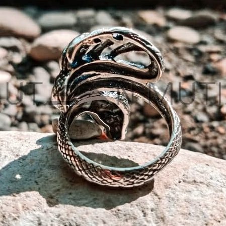 KA-R014-Sterling Silver Ring Dragon Design
