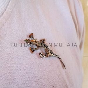 NY-BT001-Small Gecko Brooch