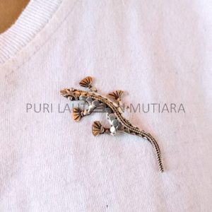 NY-BT001-Small Gecko Brooch