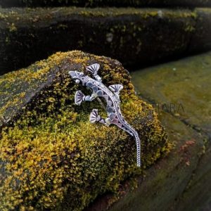 NY-BT001-Small Gecko Brooch
