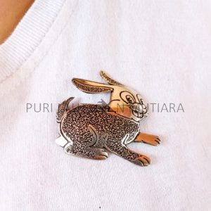 NY-BT002-Big Rabbit Brooch
