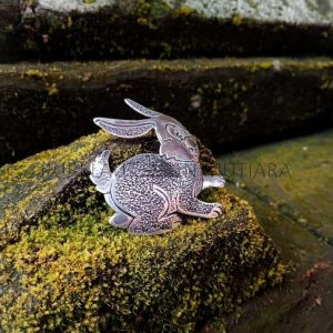 NY-BT002-Big Rabbit Brooch