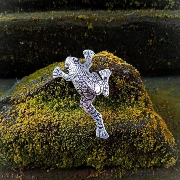NY-BT005-Jumping Frog Brooch