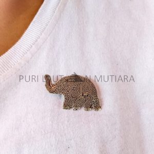 NY-BT008-Elephant Brooch