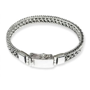 NY-CHB001-Silver Chain Bracelet