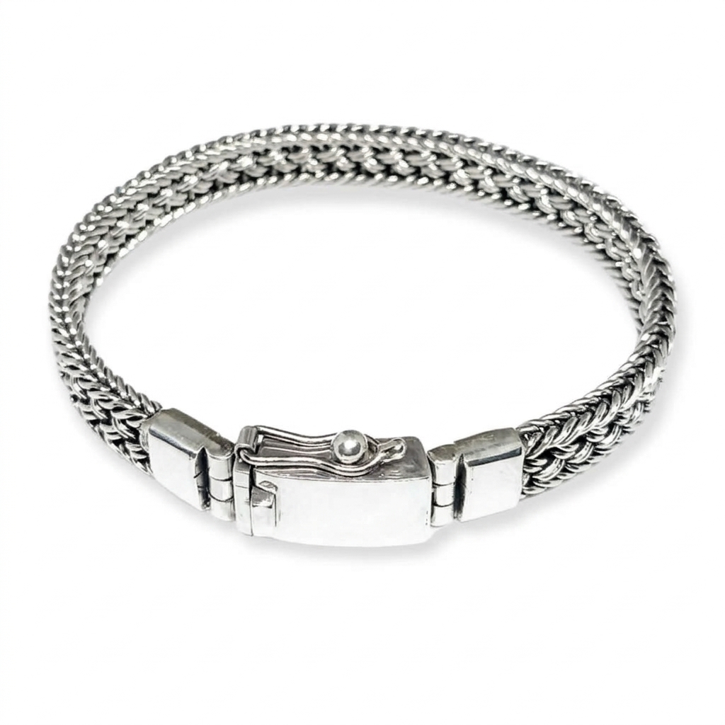 NY-CHB001-Silver Chain Bracelet