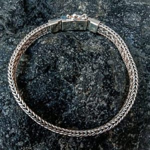 NY-CHB001-Silver Chain Bracelet