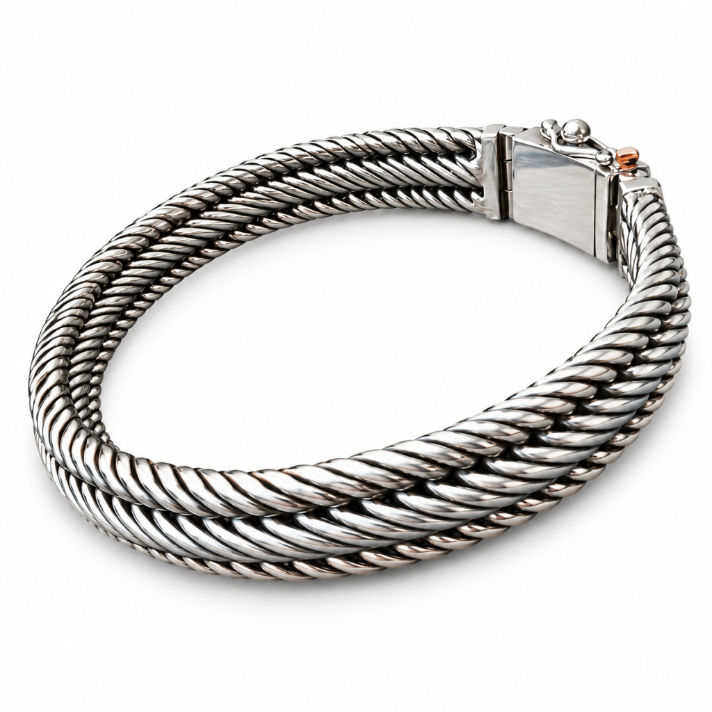 NY-CHB002-Silver Chain Bracelet