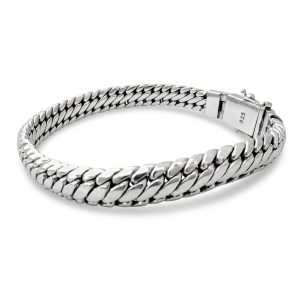 NY-CHB003-Silver Chain Bracelet