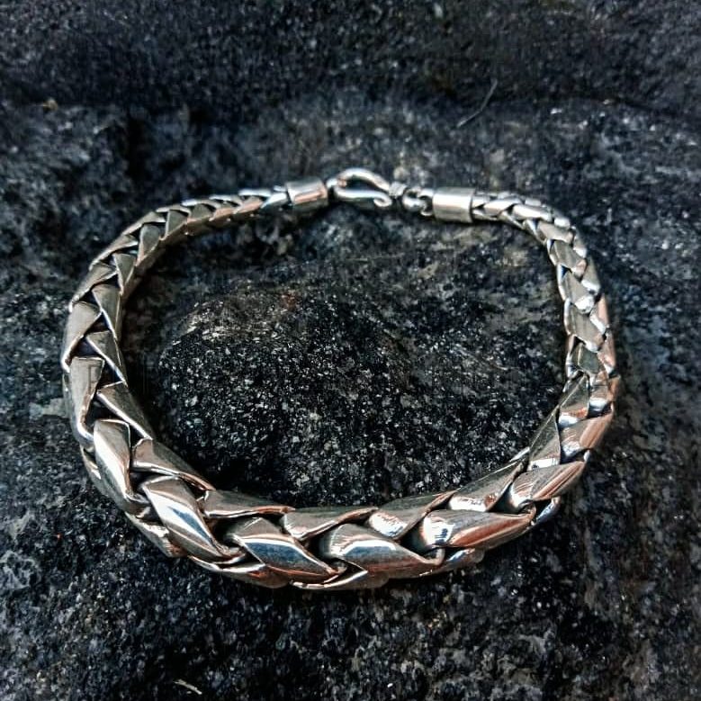 NY-CHB011-Silver Chain Bracelet