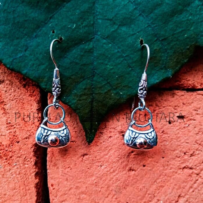 NY-ER091-Silver And Gold Earrings