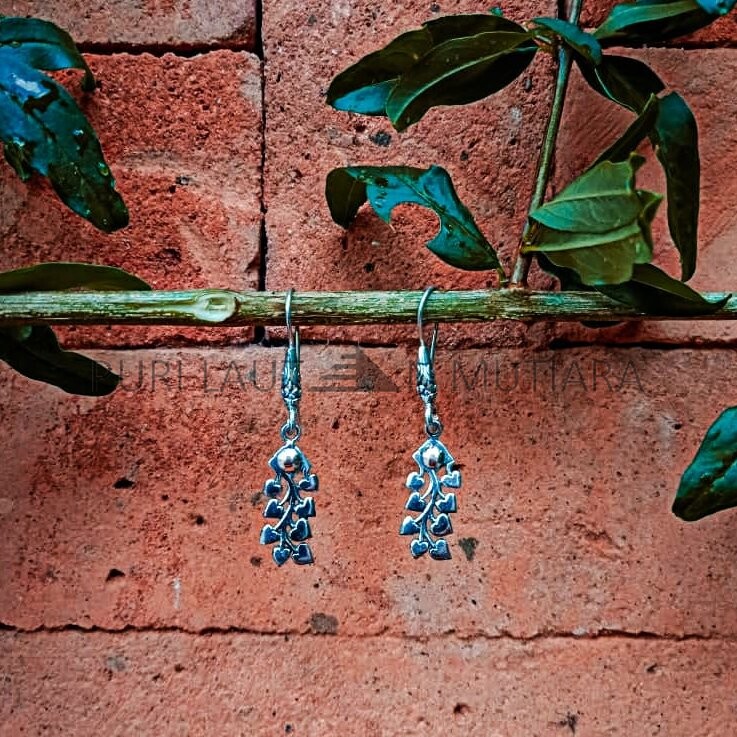 NY-ER108-Silver And Gold Earrings