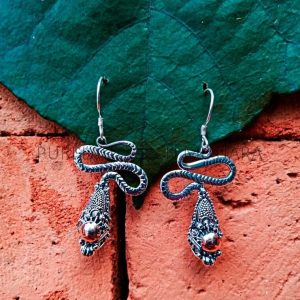 NY-ER111-Silver And Gold Earrings