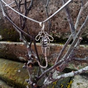 NY-PD017-Silver Scorpion Pendant