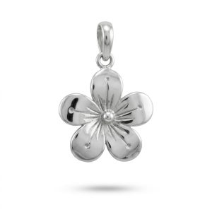 NY-PD021-Silver Sakura Pendant