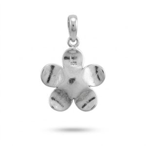 NY-PD021-Silver Sakura Pendant