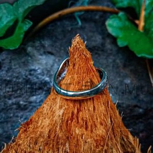 NY-R002-Double Bezel Cast Band Ring