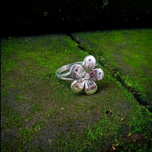 NY-R036- Sakura Flower Ring