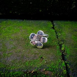 NY-R036- Sakura Flower Ring