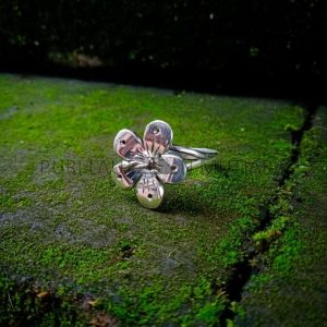 NY-R036- Sakura Flower Ring