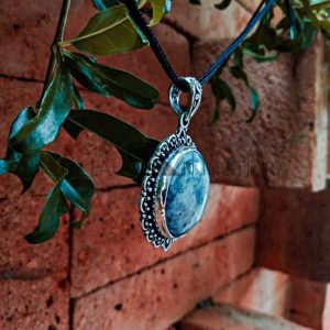 PD19018- Pendant Agate Round Bali Ornate Design