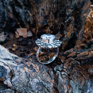 SR018-CZ Ring Handmade Bali Design