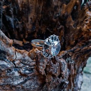 SR018-CZ Ring Handmade Bali Design